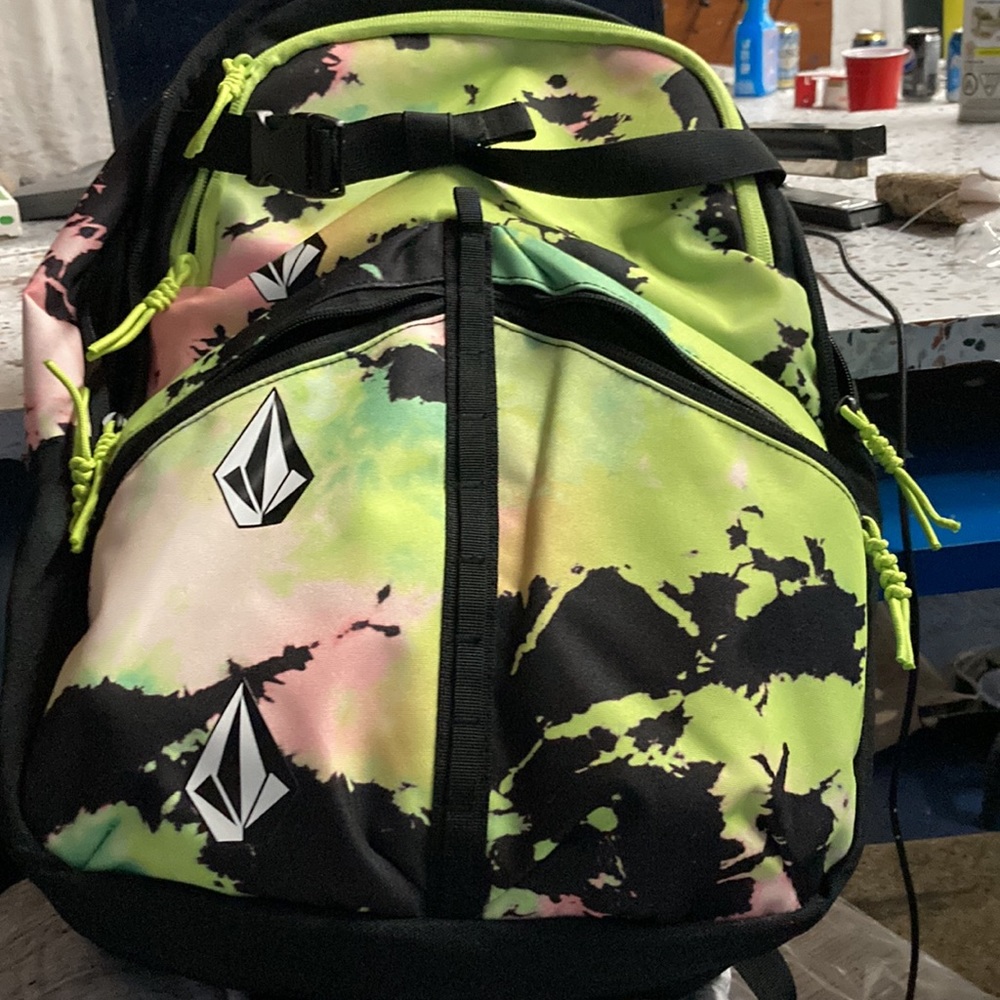 Volcom Academy Backpack Neon Multicolor